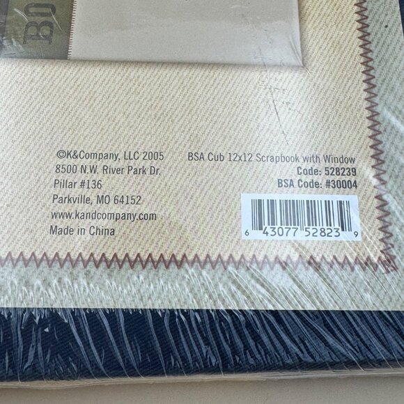 Cub Scouts Scrapbook Album 12x12 SEALED Boy Scouts Of America 2005 + Refill Kit - Picture 8 of 10